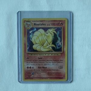 2016 1st Edition Ninetales Pokémon Card #15/108